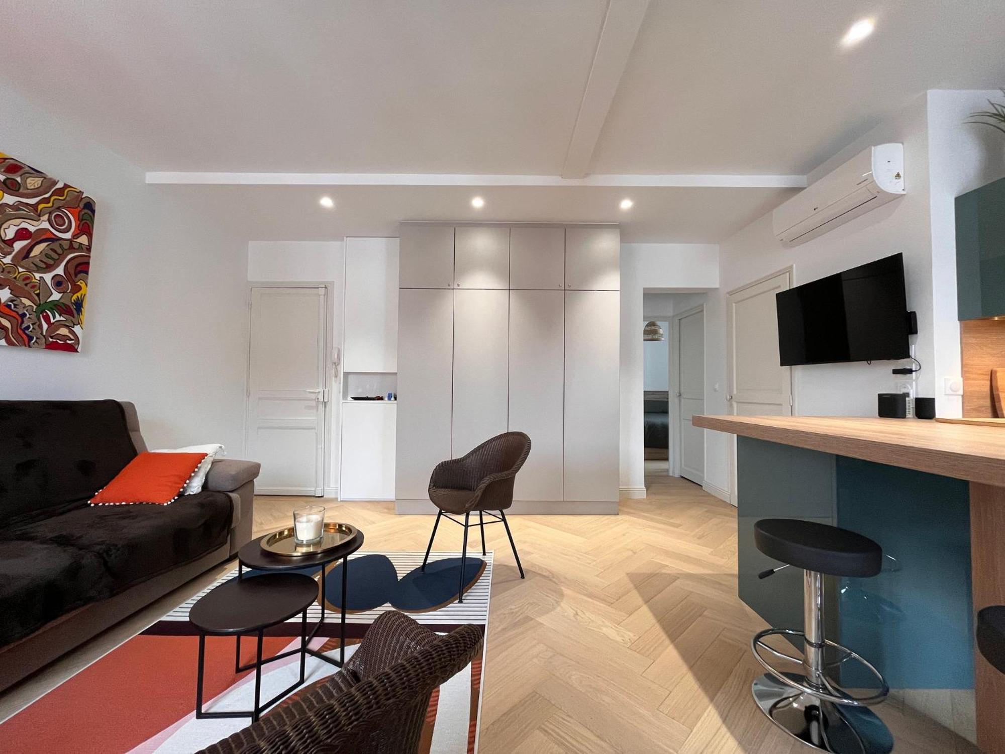 Appartement Lumineux 3 Pieces Pres Des Halles Et De La Plage, Wifi, Clim, Parkings Proches - Fr-1-239-910 แซ็งฌองเดอลูซ ภายนอก รูปภาพ